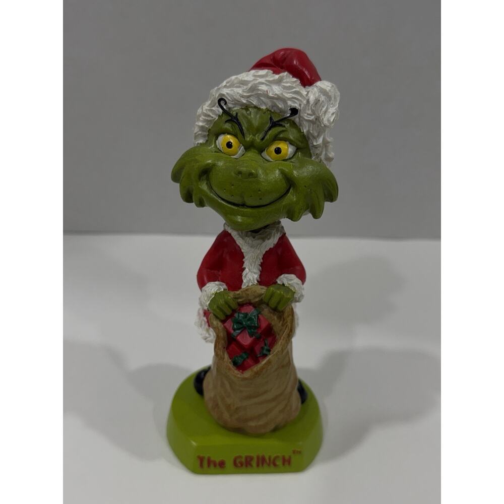 Grinch Bobblehead - 2002 Toysite - How the Grinch Stole Christmas NIB